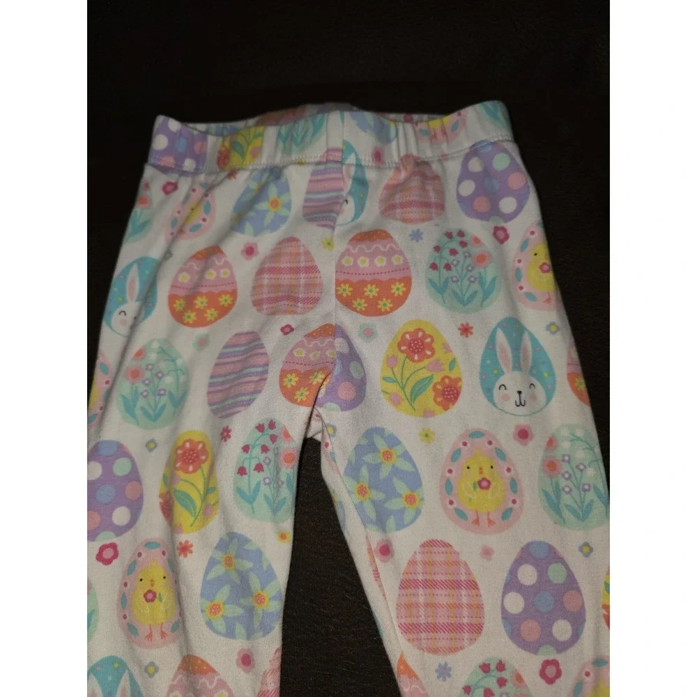 Gymboree spring celebrations easter bunny egg leggings size‎ 4t